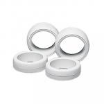 Tamiya Mini Pro Grade-Up Series No.365 - Large Diameter Hard Slick Tire Set (White)