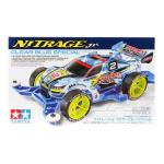 Tamiya Mini 4WD - Nitrage Jr - Clear Blue - Ma Chassis