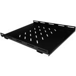 Dynamix RAFSHD-800  Heavy Duty Fixed Rack Shelf for 800mm Deep Cabinet - Weight Capacity up to 225kgs - Shelf Measures 800mm Deep - Black Colour