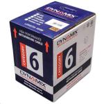 Dynamix C-C6-SLDYELSEC Cat6 UTP Solid Cable Roll - 305m - Yellow 350MHz - 23AWG x 4P - PVC Jacket - CCTV/SECURITY Cable Printed on Jacket