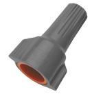 Ideal Industries IDL30-1161 24A Grey/Orange WeatherProof Twister Wire Connector 25pc Card. - WireRange Capacity: Min -1 x 1.5mm2  Max - 2 x 2.5mm2.