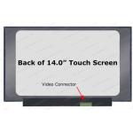 14.0" 40Pin 1920x1080 LCD Matte Touch Panel FHD (Slim) (Without Screw Holes), Compatible Model: R140NWF5 RC, B140HAK03.2, B140HAN05.7, LPM140M420, N140HCA-EA1 Rev.C1