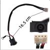 OEM SAMSUNG NP-X420/X520/Q430/N130/N140/N128, DC Jack Socket With Cable. PN: PJ340767