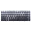 HP EliteBook 745 G3 745 G4 / 840 G3 840 G4 / Zbook 14u G4, US Backlit Keyboard with Pointer (with Sliver Frame), PN: 836308-001 821177-001 89877-001 903008-001