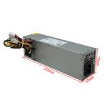 Dell OptiPlex 390 790 960 990 3010 9010, 240W Power Supply with 24-Pin Mini Power Connector, PN: RV1C4 J50TW 2TXYM 3WN11 709MT 592JG 66VFV - Model Numbers: AC240AS-00 L240AS-00 AC240ES-00 H240AS (OEM Package)