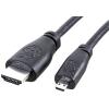 Raspberry Pi Official 1M Black Cable Micro-HDMI to Standard HDMI (type A) for Raspberry Pi 4 Model B