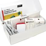 Raspberry Pi 5 8GB Beginner Desktop Kit Official White and Red Package with RPI Keyboard and Mouse, Comes with Beginners Guide