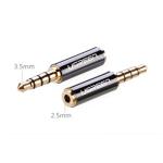 UGREEN 20502 3.5mm Male to 2.5mm Female Stereo Mic Audio Earphone Jack Adapter Converter