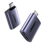 UGREEN US321/70451 USB-C Male To Display Port DP Female Adapter Converter, Support up to 4K 60Hz 2K 144Hz Max, Compatible with Macbook Air 2018-2020, Pro 2016-2020, iPad Pro 2018/2020, iPad Air Gen 4