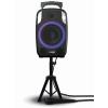 Altec Lansing SoundRover 50 50W Wireless Portable Party Speaker with Tripod Stand & Microphone with Bluetooth + FM Radio - RGB LED Lightshow - Wheels & Handle - USB-C charging - Up to 6hrs playtime