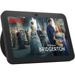 Amazon Echo Show 8 (3rd Gen) Smart Display with Alexa - Charcoal 8" Touchscreen -13MP Camera - Spatial Audio - Smart Home Hub with Zigbee + Matter + Thread