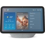 Amazon Echo Show 8 (2025) Smart Display with Alexa - Glacier White 8.7" HD Touchscreen - Auto-Framing Camera - Room-Filling Spatial Audio - Digital Photo Frame - Smart Home Hub built-in with Zigbee + Matter + Thread Border Router