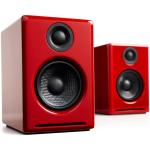 AUDIOENGINE 2+ Wireless Desktop Speakers - Gloss Red