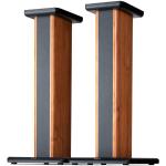 Edifier SS02 Universal Speaker Stand Pair - Wood Grain (Designed to Match Edifier S1000W/S1000MKII) - Heavy Duty - Premium Wooden Finish - 66cm High x 30cm Deep