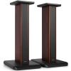 Edifier SS03 Universal Speaker Stand Pair - Wood Grain (Designed to Match Edifier S3000MKII) - Heavy Duty - Premium Wooden Finish - 66cm High x 30cm Deep