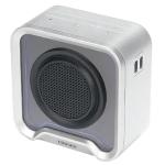 Edifier QS20 Ultra-Portable Rugged Bluetooth 6.0 Speaker - Silver IP67 - 43mm Driver + Bass Radiator - Lightweight Design with Lanyard Strap - Edifier App Support & EQ Settings - USB-C - Stereo Pairing - Up to 15 Hours Playback Per Charge