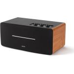 Edifier D12 70W Single-Body Stereo Speaker System with Bluetooth - Brown 3.5mm + RCA + Bluetooth 5.0 Inputs - Bass / Treble Controls - Subwoofer Output