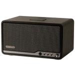 Edifier S300 80W Premium Wireless Hi-Fi Tabletop Speaker with AirPlay 2 - Black Walnut Hi-Res Audio via Dual-Band WiFi + Bluetooth 5.4 with LDAC + USB-C + AUX inputs - Apple AirPlay 2 + Multiroom - 15W tweeters + 50W 5.5" mid-bass driver -