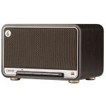 Edifier D32 60W Portable Home Stereo Speaker System with Bluetooth & Apple AirPlay - Black Walnut Hi-Res Audio - Bluetooth 5.3 with LDAC + USB-C + 3.5mm Aux - Premium Sound & Luxurious Design - Edifier ConneX App - Up to 11 Hours Battery Li