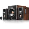 Edifier S360DB 155W Hi-Res 2.1 Speaker System with Bluetooth - Wood 4" Planar Tweeters + 4" Mid-Bass Drivers - 8" 75W Wireless Subwoofer - 40Hz-40kHz - 2x RCA + Optical + Coax + Bluetooth AptX - Wireless Remote Control