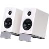 Edifier M60 66W Compact Desktop PC Speaker System with Bluetooth 5.3 - White 1" Silk Tweeters + 3" Mid-Bass Woofers - High-Quality Bluetooth with LDAC - Touch Controls - Edifier ConneX App - USB-C + 3.5mm Inputs - Aluminium Angled Stands In