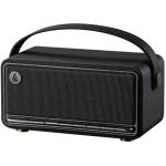 Edifier MP330 40W Portable Tabletop Bluetooth 6.0 Stereo Speaker - Retro Black Premium Wooden Finish - Quality Sound with Punchy Bass - Hi-Res Audio certified - Easy-carry handle - Bluetooth 6.0 + USB-C + Micro SD inputs - Up to 19hrs playt