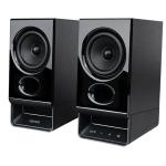 Edifier R20BT USB-Powered PC Speaker swith Bluetooth 6.0 - Black - 2.75" Full-Range Drivers with Bass Reflex - 1.5m USB-C Cable for Power + Audio - 3.5mm AUX Input & Output - Ambient Lighting - Edifier ConneX & TempoHub Apps with 6-Band EQ