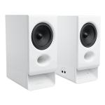 Edifier R20BT USB-Powered PC Speaker swith Bluetooth 6.0 - White - 2.75" Full-Range Drivers with Bass Reflex - 1.5m USB-C Cable for Power + Audio - 3.5mm AUX Input & Output - Ambient Lighting - Edifier ConneX & TempoHub Apps with 6-Band EQ