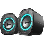 Edifier G1000 II RGB PC Gaming Speakers with Bluetooth 5.4 - Black USB-C + USB-A + 3.5mm Aux + Bluetooth inputs - RGB lighting - Full-range sound quality - Game, Movie & Music EQs