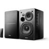 Edifier R1280DB 42W Powered Bookshelf Speaker System with Bluetooth - Black 2x RCA + Optical + Coax Inputs - Bass / Treble Controls - Wireless Remote Included
