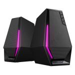 Edifier G1500 RGB Desktop PC Gaming Speakers with Bluetooth 5.3 - Black USB-A + 3.5mm AUX + Bluetooth inputs - Game / Music / Movie EQs - 2.5" full-range drivers - RGB LED light effects