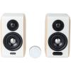 Edifier S880DB MKII 88W Wireless Hi-Fi Powered Bookshelf Speaker System with LDAC Bluetooth - White 1" Titanium tweeters + 3.75" woofers - USB-C + Optical + Coax + 2x RCA Inputs - Subwoofer output - Hi-Res Audio Certified - Edifier ConneX a Edifier S880DB MKII 88W Wireless Hi-Fi Powered Bookshelf Speaker System with LDAC Bluetooth - White 1" Titanium tweeters + 3.75" woofers - USB-C + Optical + Coax + 2x RCA Inputs - Subwoofer output - Hi-Res Audio Certified - Edifier ConneX a