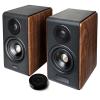 Edifier S880DB MKII 88W Wireless Hi-Fi Powered Bookshelf Speaker System with LDAC Bluetooth - Walnut 1" Titanium tweeters + 3.75" woofers - 50Hz-40kHz - USB-C + Optical + Coax + 2x RCA Inputs - Subwoofer output - Hi-Res Audio Certified - Ed