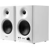 Edifier MR4 4" 2-Way Powered Near Field Studio Monitor Speakers - White 42W - 60Hz-20kHz - Balanced TRS + Unbalanced RCA & 3.5mm AUX Inputs - For PCs, Laptops, Mac & more