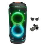 JBL PartyBox 720 800W Wireless Portable Party Speaker - Black - BONUS JBL SoundGear Frames Square Pearl + SoundGear Frames Round Pearl - RRP $398