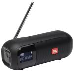 JBL Tuner 2 Portable Bluetooth Speaker with Built-in FM Radio - Black IPX7 Waterproof - Easy-to-Read Display - 5x Presets