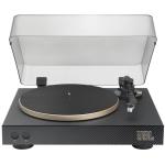 JBL Spinner BT Premium Turntable - Black / Gold Semi-Automatic Belt-Drive Vinyl Record Player with Bluetooth 5.2 AptX HD - Pre-Mounted Audio-Technica Cartridge & Phono Pre-Amp