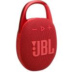 JBL Clip5 Ultra-Portable Bluetooth Speaker with Carabiner - Red IP67 Waterproof - Stereo Pairing & Auracast - JBL Portable App - Up to 12hrs of Playtime + 3 Hours Extra with Playtime Boost