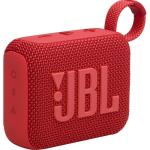 JBL Go 4 Wireless Bluetooth Speaker - Red Ultra-Portable - Waterproof & Dustproof - Multi-Speaker Connection by Auracast - JBL Portable App - Up to 7 Hours Playtime