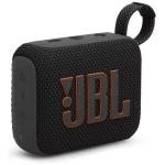 JBL Go 4 Wireless Bluetooth Speaker - Black Ultra-Portable - Waterproof & Dustproof - Multi-Speaker Connection by Auracast - JBL Portable App - Up to 7 Hours Playtime