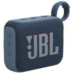 JBL Go 4 Wireless Bluetooth Speaker - Blue Ultra-Portable - Waterproof & Dustproof - Multi Speaker Connection by Auracast - JBL Portable App - Up to 7 Hours Playtime