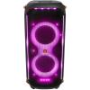 JBL PartyBox 710 800W Premium Portable Bluetooth Party Speaker with Wheels & Handle Mic & Guitar Inputs - RGB LED Lightshow - Incredibly loud with extra deep bass - Splashproof design - JBL PartyBox App for iPhone & Android - AC Powered