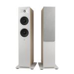 JBL Stage 260F 2.5-Way Dual 6.5" Passive Floorstanding Loudspeaker - Latte White (Single) Dual 6.5" Woofers + 1" Horn Tweeter - Ideal for 5.1/7.1 Dolby Atmos Surround Sound Left / Right Channel - 6ohm - 20W-225W - Amplifier Required