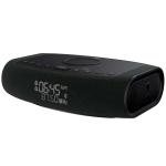 JBL Rise Smart Bluetooth Alarm Clock Radio with Wireless Charging - Black - FM Radio - LED Display with adjustable brightness - Stereo speakers - USB port for wired charging