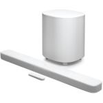 JBL Bar 500 MK2 5.1 Channel Soundbar with 10" Wireless Subwoofer - White Dolby Atmos - Chromecast Built-in - Apple AirPlay - HDMI eARC + Optical + Bluetooth 5.3 - Room Correction - HDMI in with HDR passthrough