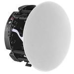 Lumiaudio 30W 6.5" WiFi & Bluetooth Ceiling Speaker (Single Unit) 0.75" Silk Dome Tweeter - Frequency 70Hz-20kHz - WiFi 802.11b/g/n - Bluetooth V5.0 - DC 24V/2.5A