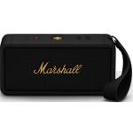 Marshall Middleton 50W Rugged Outdoor Bluetooth Stereo Speaker - Black & Brass True Stereophonic Sound - IP67 Dust & Water Resistant - 20+ Hours of Portable Playtime