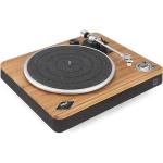 MARLEY Stir It Up BT Wireless Turntable Vinyl Record Player with Built-in Pre-Amp - Premium Bamboo Finish - Audio-Technica Cartridge - USB-B + Bluetooth + RCA + 3.5mm Connectivity