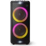 Philips TAX5206 160W Bluetooth Party Speaker Treble & Bass Control - 14 Hours Play Time Mic & Guitar Inputs - Karaoke Effects