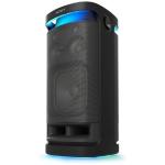 Sony X-Series SRS-XV900 26.6kg Wireless Portable Party Speaker Omnidirectional Sound + MEGA Bass - Mic / Guitar / USB / Optical / 3.5mm / Bluetooth 5 - 2 Inputs - RGB LED Lighting - LDAC - Built-in Handle & Wheels - Up to 25 Hours of Batter